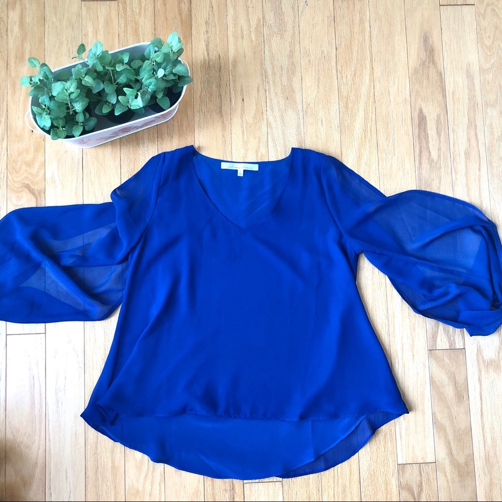 Lovers + Friends Daydream Blouse in Violet